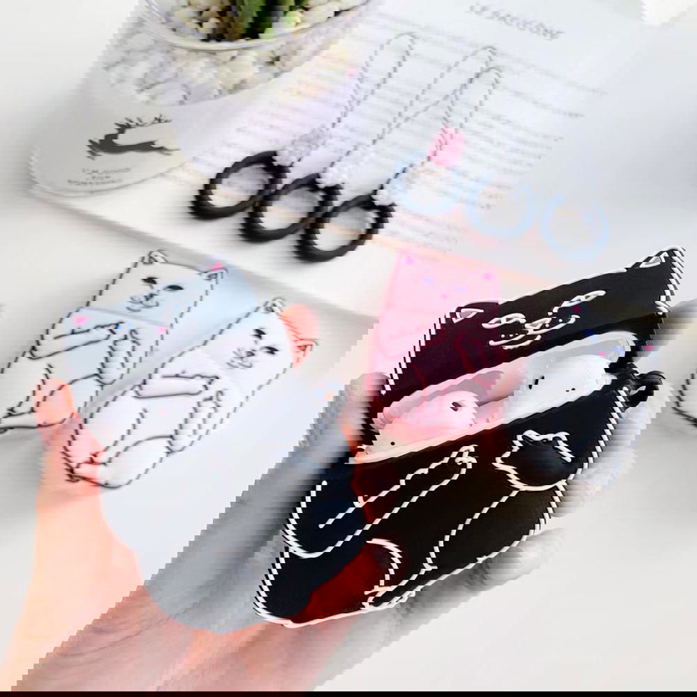 Cartoon Cat AirPods Case - World's Finest -