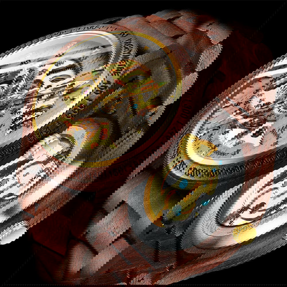 Classic Wooden Men's Mechanical Watch - World's Finest -