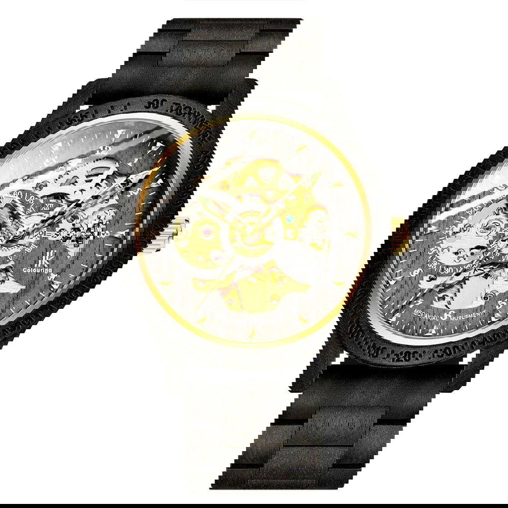 Classic Wooden Men's Mechanical Watch - World's Finest -