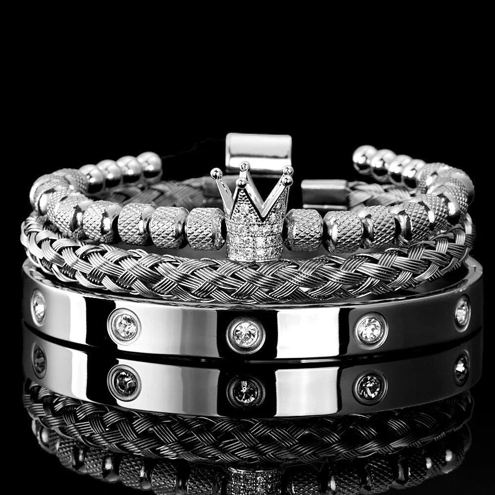 Diamond Roman Bracelets - World's Finest -