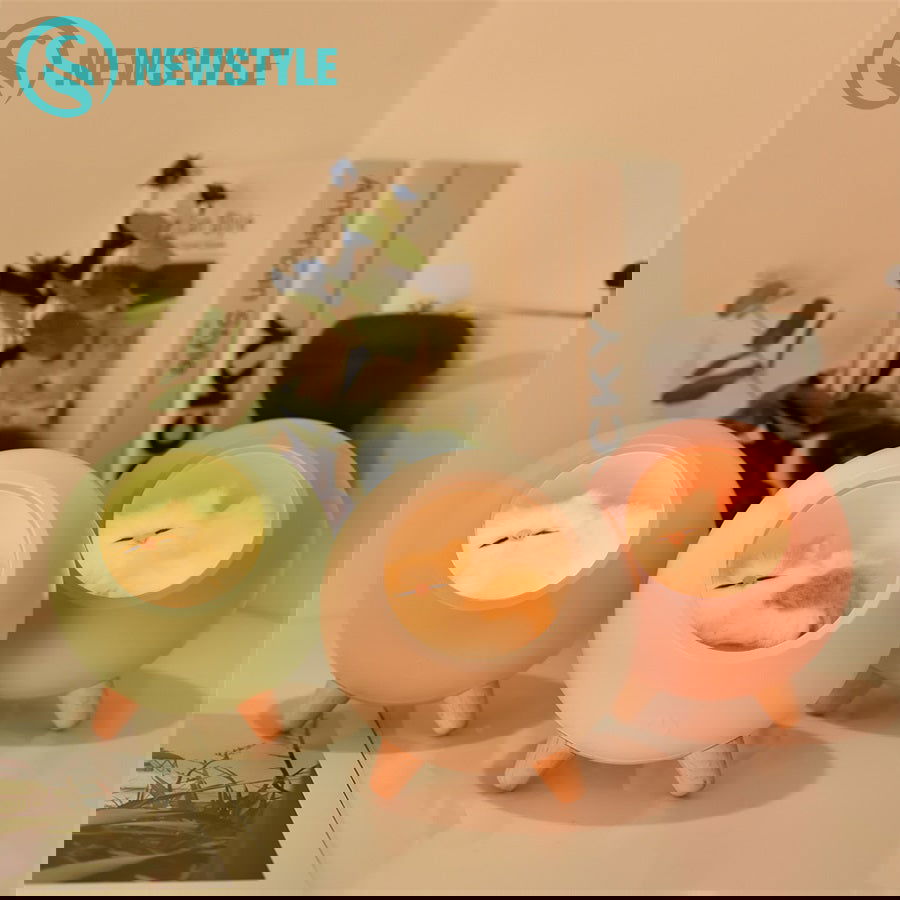 LED Cat Light USB Touch Night Llight Bionic Cat Stepless Dimming Atmosphere Night Light Room Decoration Lamp Holiday Gift - World's Finest -