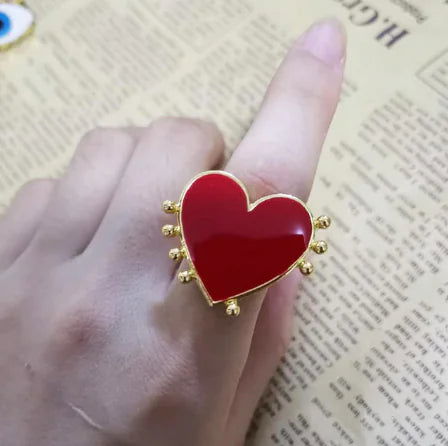 Red Heart Ring - World's Finest -