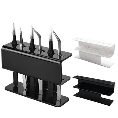 Acrylic Eyelash Tweezers Holder - World's Finest - 
