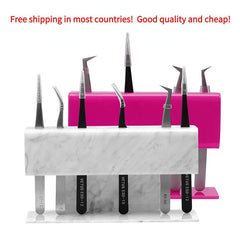 Acrylic Eyelash Tweezers Holder - World's Finest - 