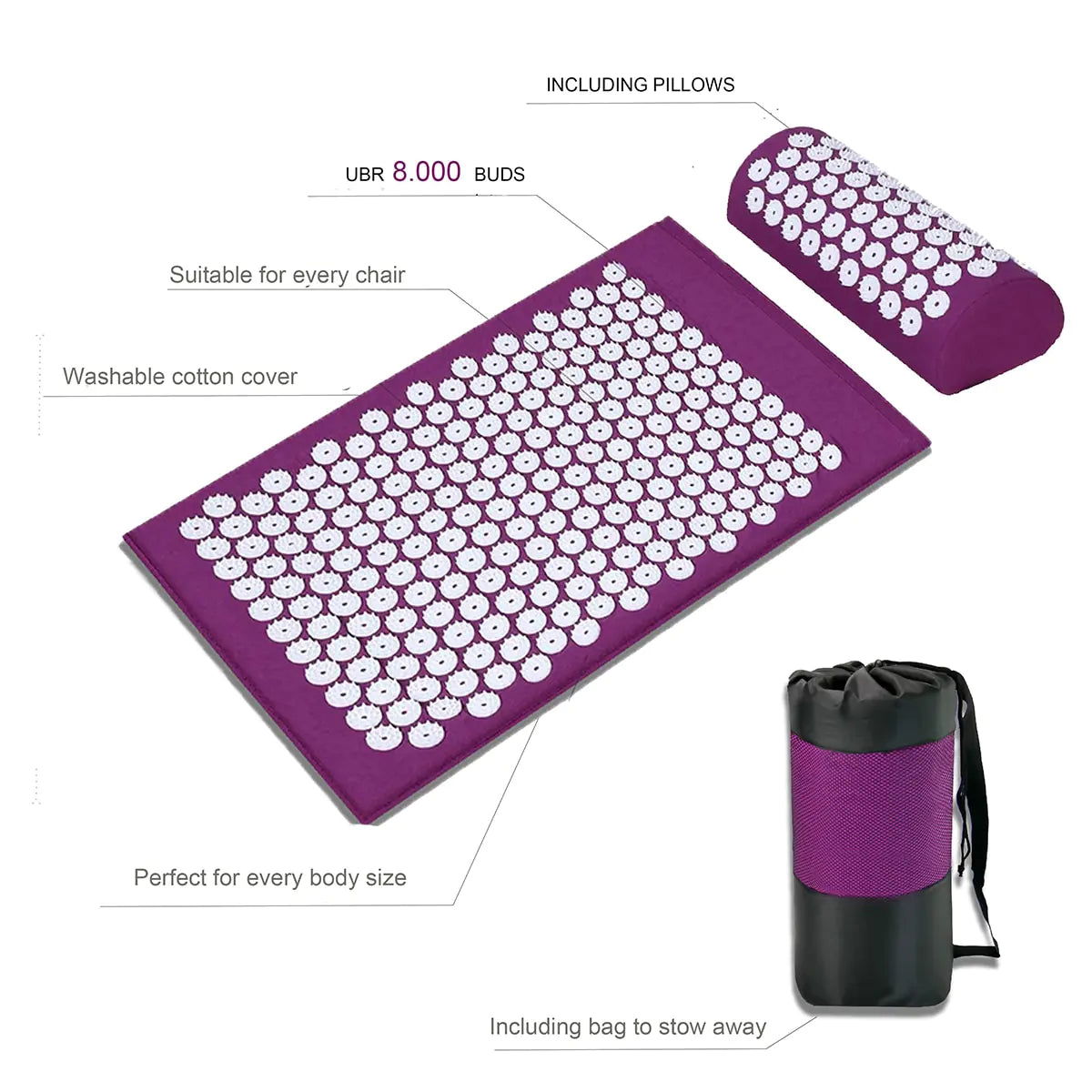Acupressure Massage Mat - World's Finest - 