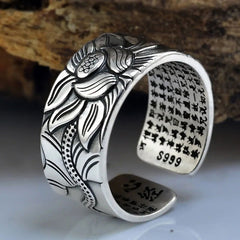 Adjustable Lotus Ring - World's Finest - 