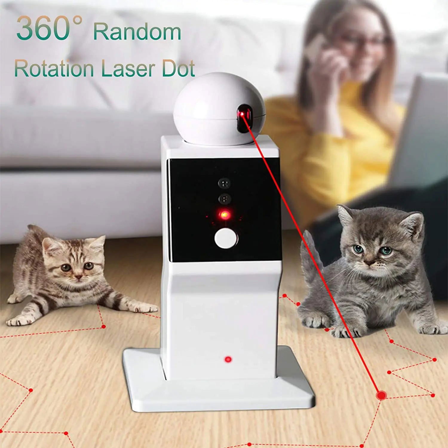 Automatic Laser Toy - World's Finest - 