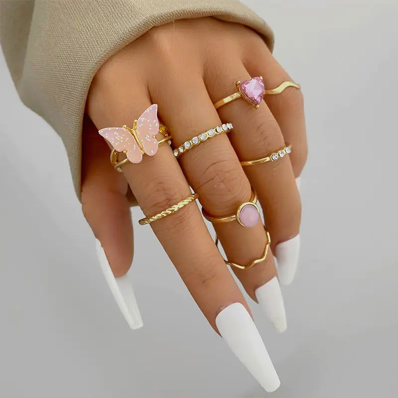 Boho Ring Set - World's Finest - 