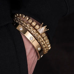 Diamond Roman  Bracelets - World's Finest - 