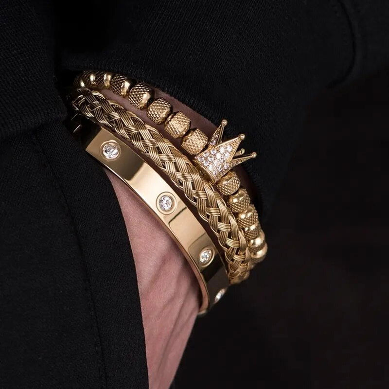Diamond Roman  Bracelets - World's Finest - 