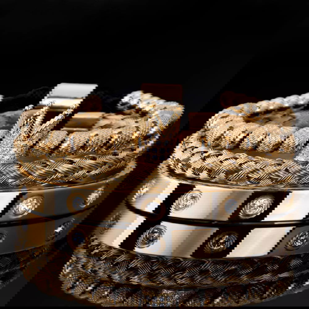 Diamond Roman  Bracelets - World's Finest - 