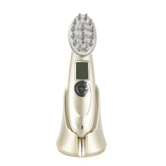 Electric Laser Hair Growth Comb Infrared EMS RF Vibration Massager Microcurrent Hair Care Hair Loss Treatment Hair Regrowth - World's Finest - 