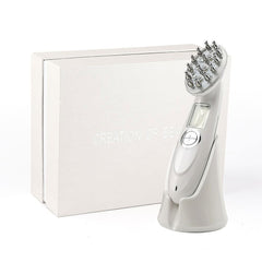Electric Laser Hair Growth Comb Infrared EMS RF Vibration Massager Microcurrent Hair Care Hair Loss Treatment Hair Regrowth - World's Finest - 