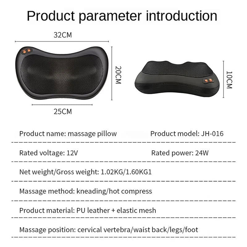 Electric Massage Pillow - World's Finest - 