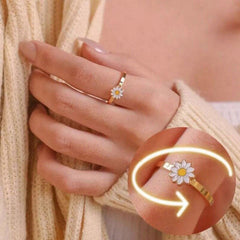 Fidget Spinner Rotatable Ring For Women - World's Finest - 