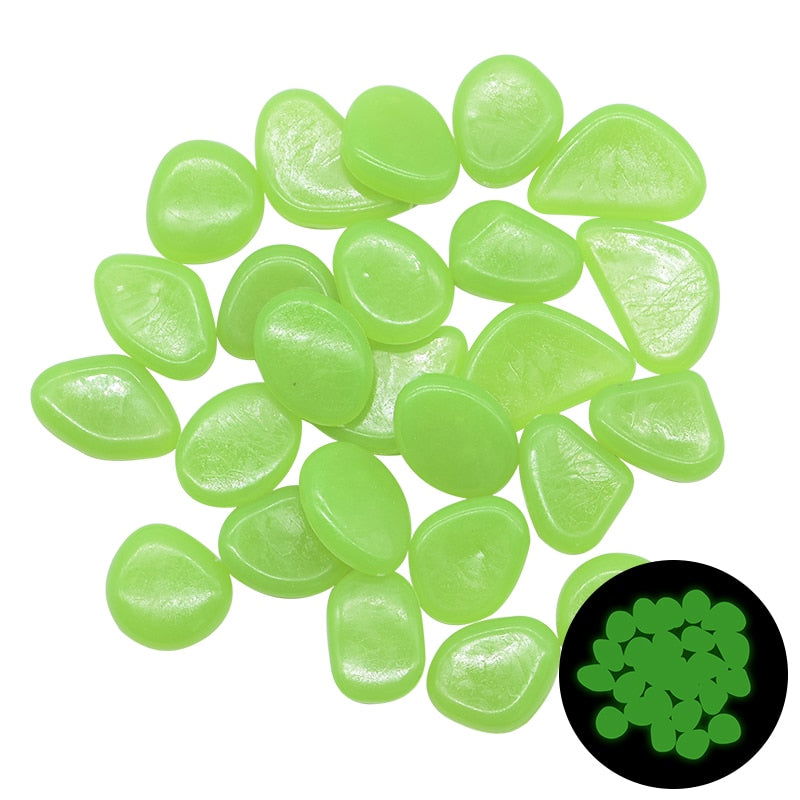 Glow in the Dark Garden Pebbles - World's Finest - 