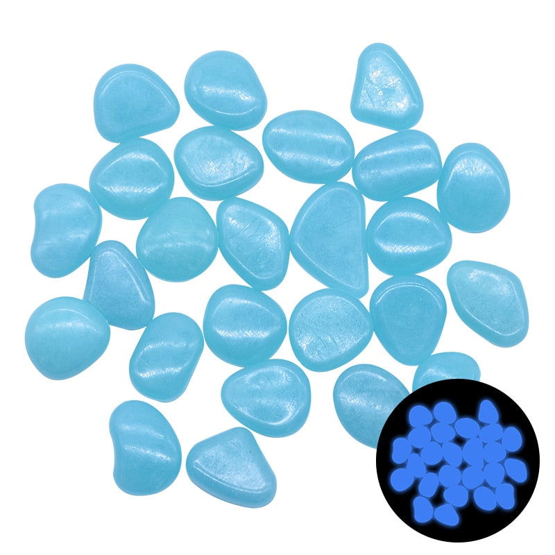 Glow in the Dark Garden Pebbles - World's Finest - 