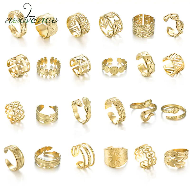 Gold Cocktail Ring - World's Finest - 