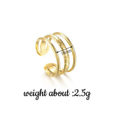 Gold Cocktail Ring - World's Finest - 