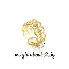 Gold Cocktail Ring - World's Finest - 