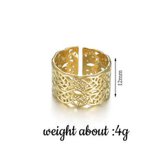 Gold Cocktail Ring - World's Finest - 
