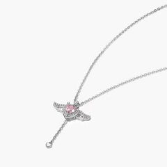 Heart Wings Necklace - World's Finest - 