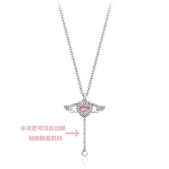Heart Wings Necklace - World's Finest - 