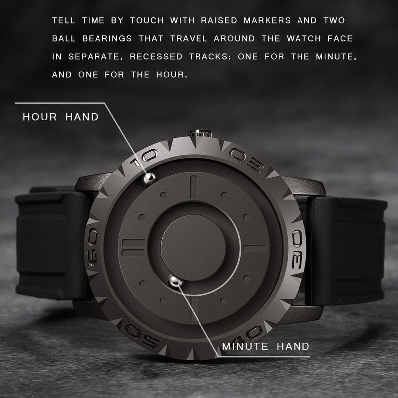 Iron Ball Magnetic Pointer Men's Watch - World's Finest - 