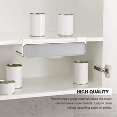 Kitchen Self-Adhesive Wall-Mounted Spice Organizer - World's Finest - 