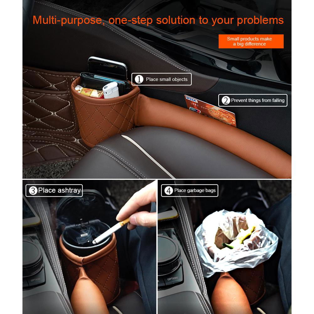 Leather Car Seat Gap Filler - World's Finest - 