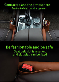 Leather Car Seat Gap Filler - World's Finest - 