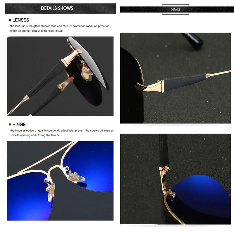 Luxury Brand Sunglasses Men - World's Finest - 
