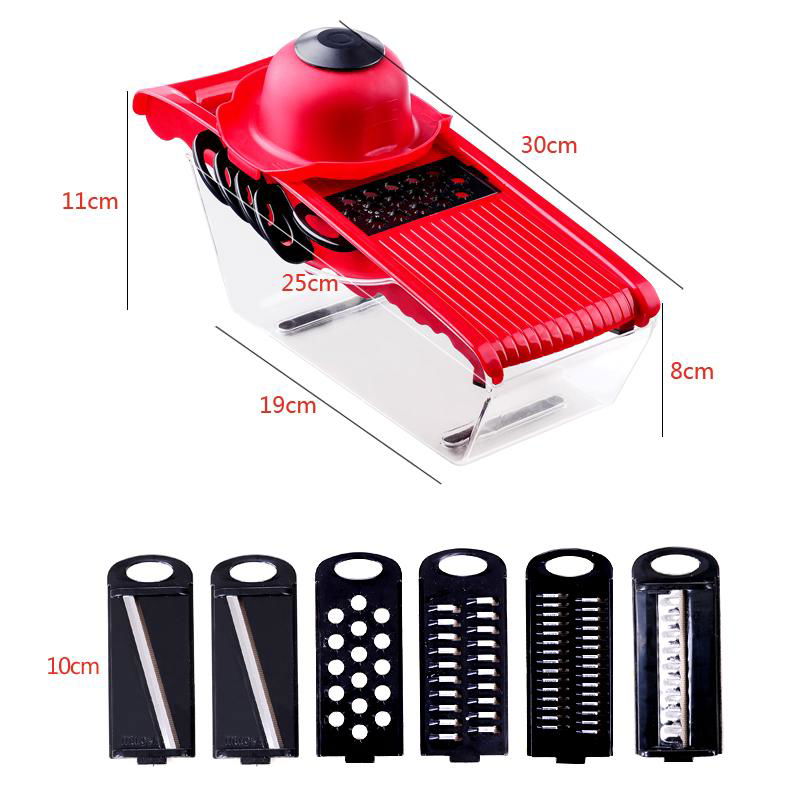 Multifunction 6 Blades Kitchen Slicer - World's Finest - 