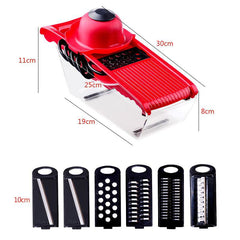 Multifunction 6 Blades Kitchen Slicer - World's Finest - 