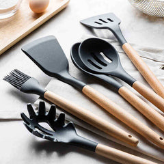 Non Stick Pot Spatula And Spoon - World's Finest - 