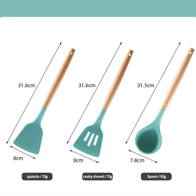 Non Stick Pot Spatula And Spoon - World's Finest - 