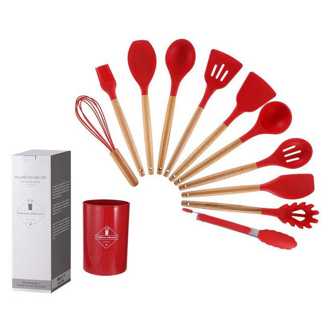 Non Stick Pot Spatula And Spoon - World's Finest - 