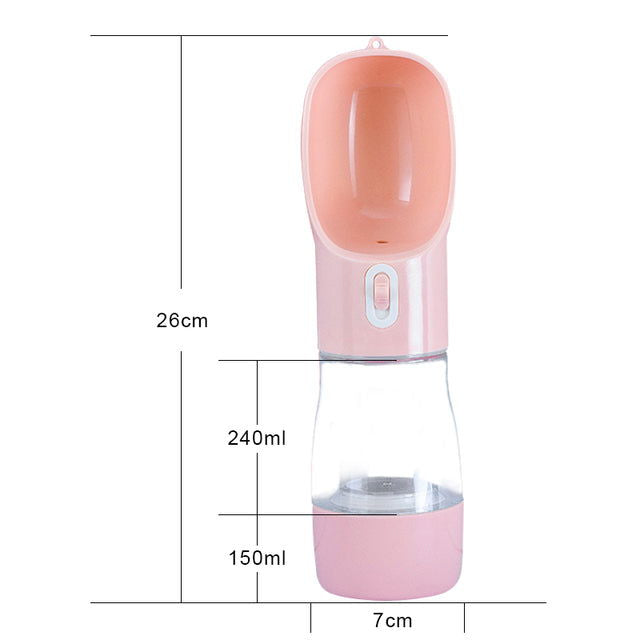 Pet Dog Water Bottle Feeder - World's Finest - 