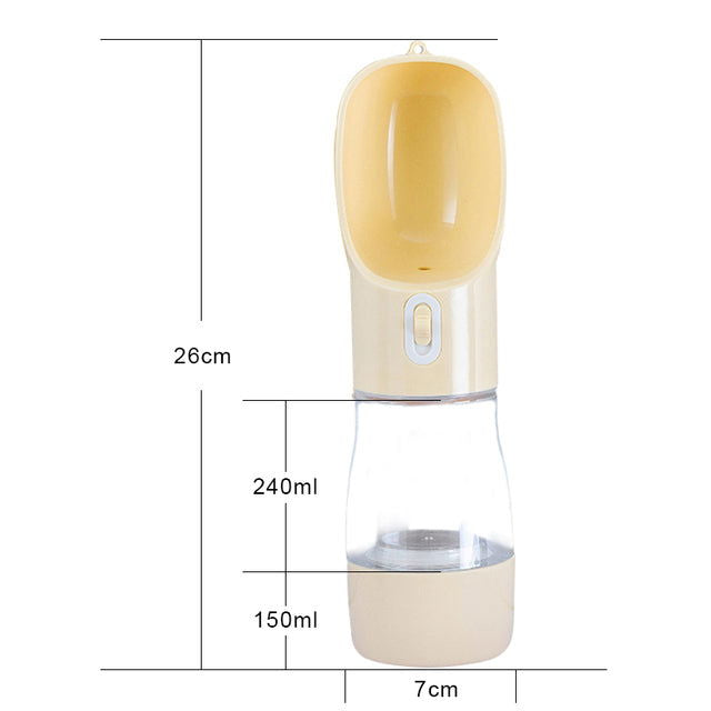 Pet Dog Water Bottle Feeder - World's Finest - 