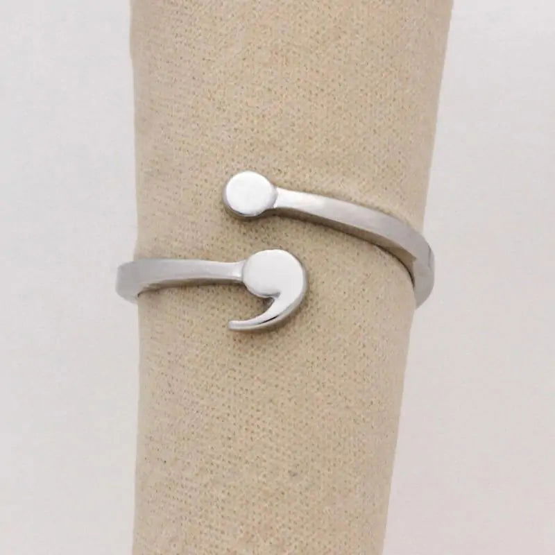 Semicolon Ring - World's Finest - 