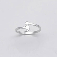 Semicolon Ring - World's Finest - 