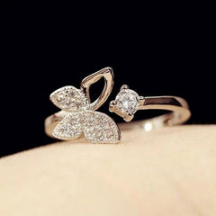 Silver Butterfly Ring - World's Finest - 