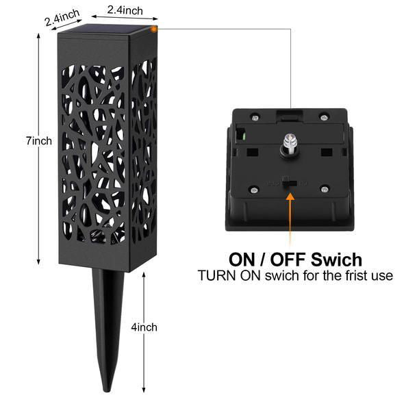 Solar Powered Waterproof Vintage Garden Light - World's Finest - 