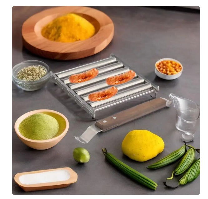 Stainless Steel Hot Dog Roller - World's Finest - 
