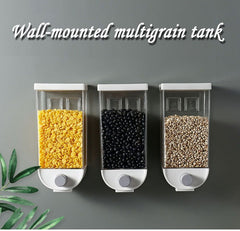 Wall-Mounted Kitchen Multi-Grain Sealed Jars - World's Finest - 