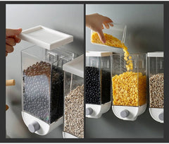 Wall-Mounted Kitchen Multi-Grain Sealed Jars - World's Finest - 