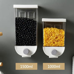Wall-Mounted Kitchen Multi-Grain Sealed Jars - World's Finest - 