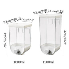 Wall-Mounted Kitchen Multi-Grain Sealed Jars - World's Finest - 