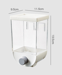 Wall-Mounted Kitchen Multi-Grain Sealed Jars - World's Finest - 