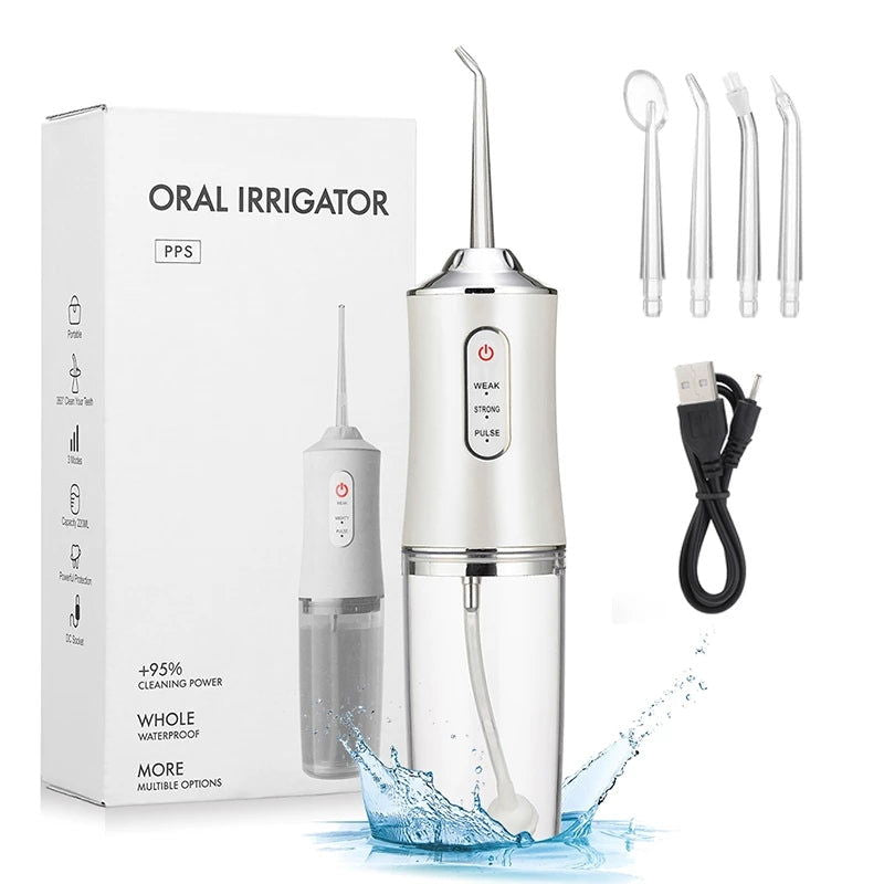 Waterproof Irrigator Dental Cleaner - World's Finest - 